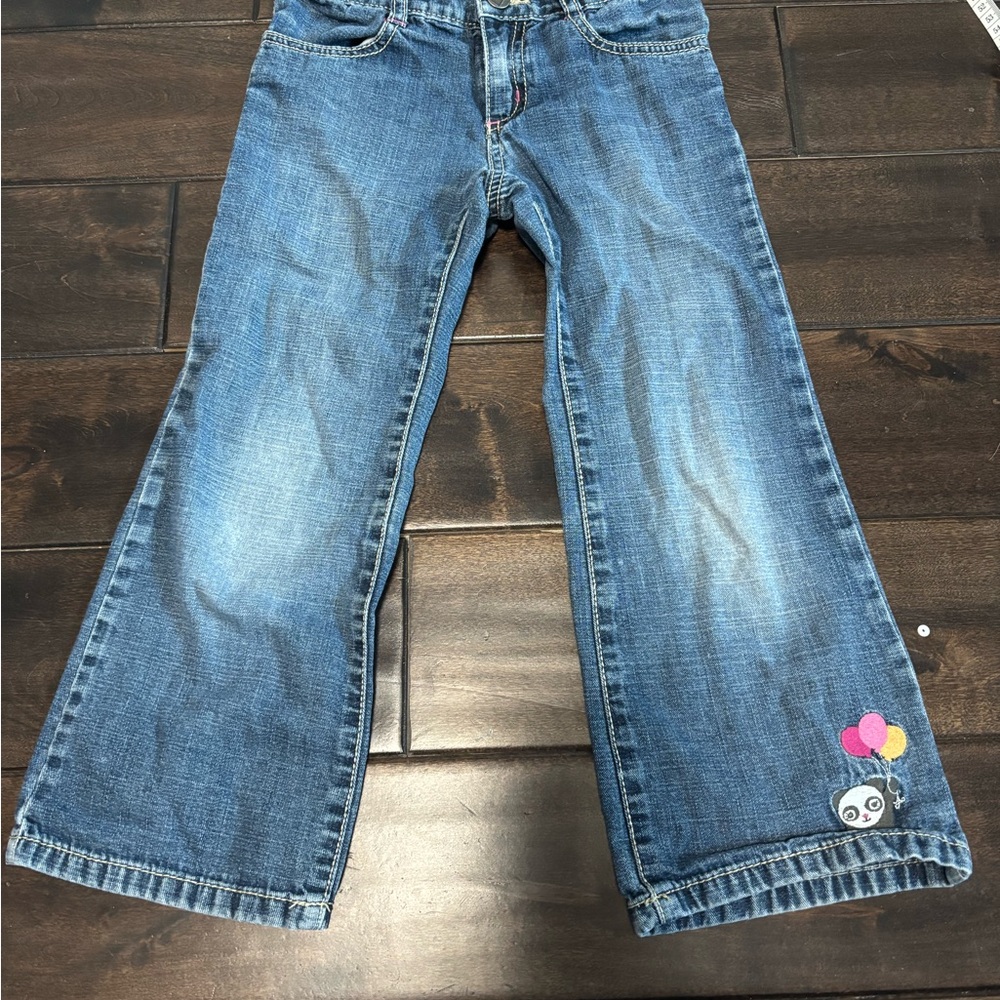 Gymboree Blue Flare Jeans with Balloon Detail